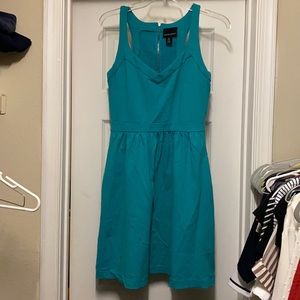 Cynthia Rowley teal dress